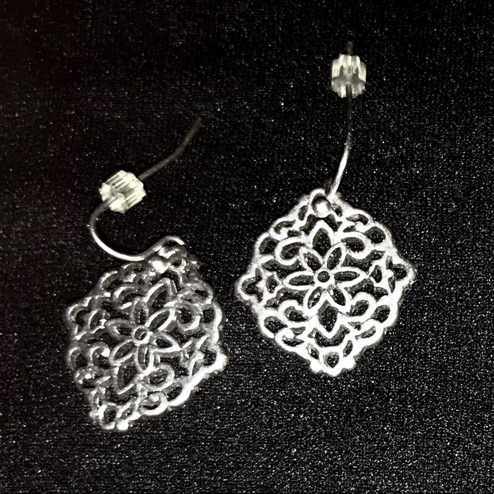 Lia Sophia Silver Earrings